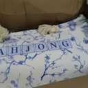 3 Pcs Mahjong Bags for Tile and Rack, Classic Chinoiserie, Blue
24x13 Inch American Mahjong Carrying Bag Tote Tiles Bag Drawstring Protective Sleeve for Rack Pusher Party Travel, Case Only