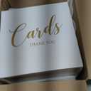 Lillian Rose White Wooden Wedding Card Box