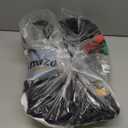 Hillban 12 Pcs Canvas Tote Bags Large 14 x 16in African American Reusable Gifts Bags African Gifts for Women Female Supplies