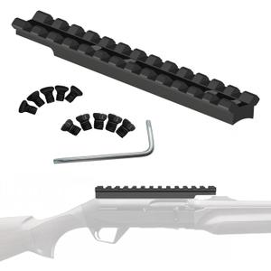 Gotical Scope Picatinny Rail Mount Compatible with Benelli Super Black II/III/M1/M2/M3/M4 / Remington 4, 6, 7400, 750, 7600, 7615, Weaver 93, M3000/M3500