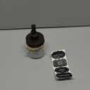 Amolliar 10 OZ Mason Jar Liquid Soap Dispenser, Stainless Steel Pump & Lid, Cute Farmhouse Decor for Kitchen, Bathroom, Refillable Hand Soap Dispenser, Lotion Soap Dispenser, Dish Soap, Bronze 1 Pack