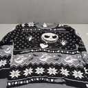 Disney Nightmare Before Christmas Matching Family Sweater Toddler to Adult Sizes (2T - 2XL) (Medium, Black, Jack Skellington)