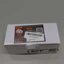 BESTTEN Keyed Entry Door Knob with Lock, Interior and Exterior Door Lock, Standard Ball, Satin Nickel