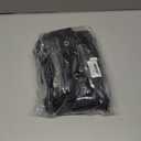 RZMAYIS Legging Storage Bag Storage Hanger Can Holds 24 Leggings or Shirts Jeans Compartment Storage Hanger, Foldable Leggings Organizer Clothes Portable Closets Roll Holder (Black)