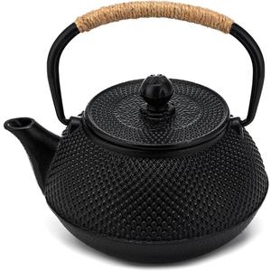 Japanese Tetsubin Cast Iron Teapot,Tea Kettle Pot with Stainless Steel Infuser,TeaPot Stovetop Safe,Father's Day Gifts 30 oz/900 ml