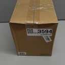 Amazon Basics Electric Stainless Steel Kettle for Tea and Coffee, BPA-Free, Fast Boiling, Auto Shut-Off, 1 Liter, 1500W, Black and Silver