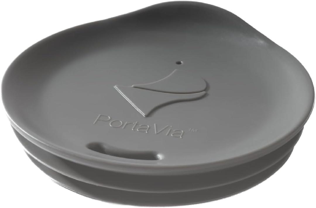 Silicone Coffee Cup Lid  Take Your Favorite Mug To-Go  Dishwasher-Safe, Reusable Coffee Mug Lid for Tumblers, Cups and Mugs with 2 to 2 Inside Diameter  Small Size, Grey