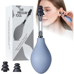 Ear Pressure Relief Device, Ear Pressure Tool,Migraine and Headache Relief Products, Airplane Ear Pressure Relief Through Inner Ear Pressure Balance, Reduces Tension and Alleviates Earache