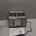 BLACK+DECKER 4-Slice Toaster, Stainless Steel, TR4900SSD