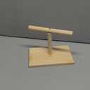 LINSHRY Bird Training Stand, Portable Tabletop Bird Perch Spin Training Perch for Parakeets Conures Lovebirds or Cockatiels