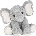 Bearington Dinky Plush Elephant Stuffed Animal - 11" Soft Baby Elephant Plushies with Floppy Ears and Cuddly Body - Adorable Stuffed Elephants Toy Gift for Infants, Toddlers, and Nursery Decor