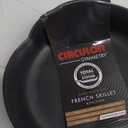 Circulon Symmetry Hard-Anodized Nonstick Frying Pan, 8.5-Inch, Black