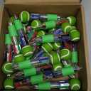 Kosiz 24 Pack Tennis Party Favors Sport Pen Multicolor 4 in 1 0.5mm Ballpoint Pen for Office Sport Lover Novelty Gifts Goodie Bags Stuffers