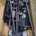 Inversion Table,Advanced Heat and Massage Function,Strength Training Inversion Table for Back Pain Relief,Heavy Duty Inversion Table 350 lbs Capacity with Wider and Thickened Backrest (Silver/Black)