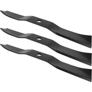 K5351-34342 K535134342 Mower Blade, Compatible with Ku bota BX1800 BX1850 BX2200 RCK54-22BX RCK54-75B 54-Inch Deck, Replace K5351-34340 K5351-34330 3 Pack