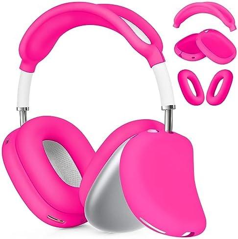AIRSPO Airpods Max Case Cover, Silicone Case Cover for AirPods Max Headphones, Anti-Scratch Ear Pad/Headband Cover for Apple AirPods Max