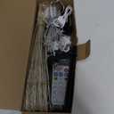 Solar Christmas Firework Lights Outdoor, 1000 LED Starburst Light Outdoor with USB Rechargerable, 8 Modes Waterproof Solar Hanging Lights for Gazebo Yard Party Christmas Decorations (White, 1000 LED)