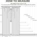 youleyar Solid Sheer Rod Pocket Curtain Voile Draperies 2 Panels White Beige Black Grey Coffee 70 Inch Width 63 Inch Long 1 Pair for Kitchen Bedroom Children Living Room Yard(Black,70W63L)