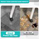 Office Chair Mat for Low Pile Carpet with Lip, 36" x 48" Clear Heavy Duty Plastic Floor Protector for Smooth Rolling Desk & Computer Chairs, Under Desk Chair Mat for Home Office