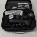 R2pro Massage Gun with Heated Head, 6X Heads, Extension Handle, Articulating Arm - Powerful High Intensity Deep Tissue Massager for Back, Neck, Legs, Whole Body, Muscle Recovery, Rechargeable