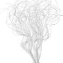 Glitter Curly Ting Ting Branches Christmas Branches Vase Filler Artificial Curly Twigs for Christmas Tree Garland Wreath Decoration, Craft Vases Home Garden Decoration (White, 36 Pieces)