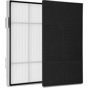 101076 Series Filter kit for Amway Atmosphere Air Purifier 101076CH/ 101076TH/ 101078, 101076CH Replacement kit with High Efficiency H13 HEPA Filter & Modified Activated Carbon Filter (25MM)