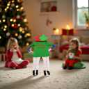 2 x Christmas Elf Doll Accessories Clothes Kit, Two Peas Couture Outfit for for Boy or Girl Elf Include T-Shirt, Two Pants and Shoes, Doll is not Included