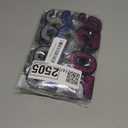 6 Pack of 2026 New Year's Crystal/Glitter/Solid/Metallic Plastic Party Glasses Celebration Eyeglasses