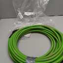 Pressure Washer Hose 50 FT 1/4, 4000 PSI Kink Resistant High Pressure Replacement Hose M22 14mm Thread, Flexible Extension Hose with 3/8 Quick Connect Adapters for Power Washing