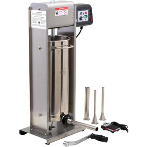 LEM Products Big Bite Motorized 30 Pound Capacity Stainless Steel Sausage Stuffer with Removable Cylinder, 0.5 HP