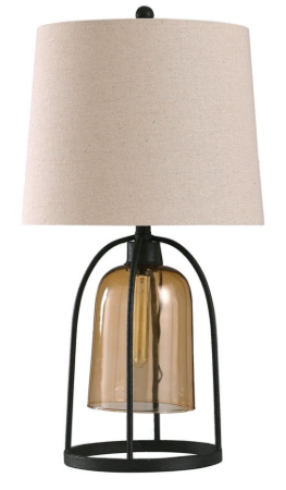 DI SC Malvern Amber Table Lamp
