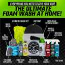 Chemical Guys Car Wash Kit 14-Pc Arsenal Builder - with Foam Blaster, Wash Bucket, Towels, Applicators, and 16 oz Soaps, Waxes, and Cleaners - Complete Car Detailing Gift Set, Works with Garden Hose