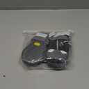 SlowTon Dog Shoes for Large Small Medium Dogs - Waterproof Dog Boots for Summer Hot Pavement, Paw Protector for Outdoor Walking Winter Snow, Anti-Slip Rubber Dog Booties for Hard Floor (GY, 8) (A1-Grey Waterproof)