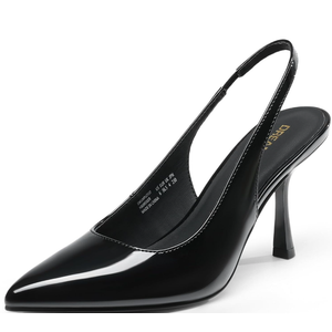 DREAM PAIRS Women's Heels Slingback Stiletto Pumps Shoes Pointed Closed Toe Kitten Heels Dress Bridal Elegant Wedding Sexy Party 10