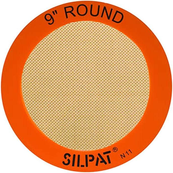Silpat The Original Round Cake Liner Non-Stick Silicone Baking Mat, 9"
