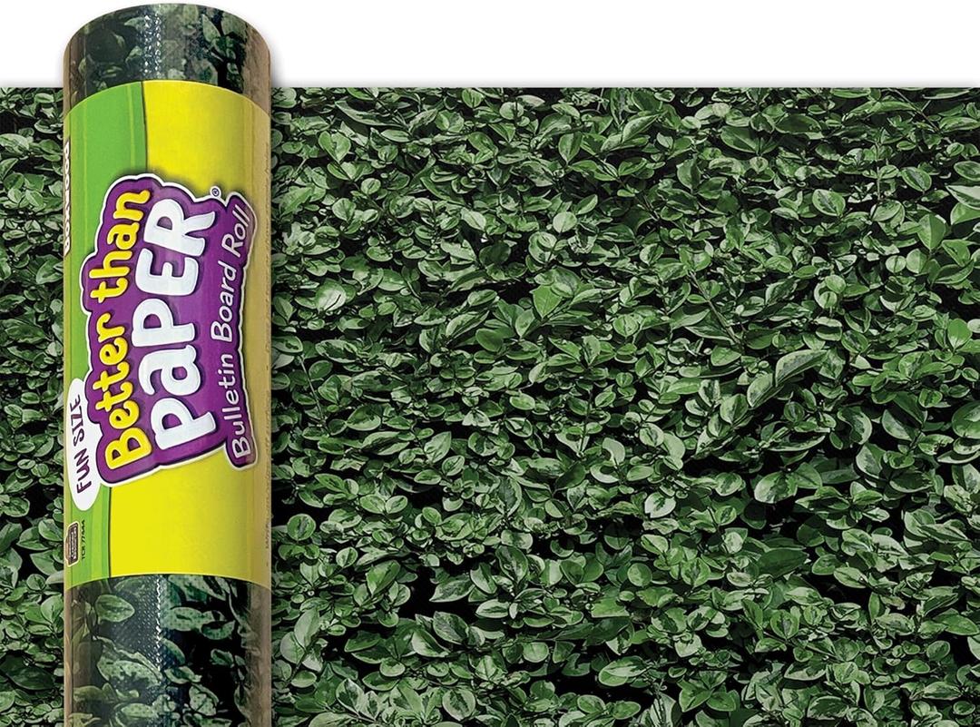 Teacher Created Resources Fun Size Better Than Paper Bulletin Board Roll, 18" x 12', Boxwood
