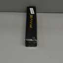 FAVE Woven Vinyl Table Runner Black Table Runner Woven with Golden Threads 120x12 Inches Heat Resistant Dining Table Mats for Wedding, Banquet, Birthday, Party, Restaurant(Black, 12"x120")