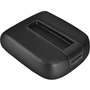 UMISHI Center Console lid Armrest Cover Replacement for 2007-2014 Chevy Avalanche Silverado Suburban 1500 2500 GMC Yukon Sierra 2500HD 3500HD Armrest Center Console Cover Lid Kit 15217111 (Black)