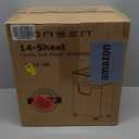 BONSEN 14-Sheet Paper Shredder for Home Office, Heavy Duty Cross Cut Shredder with 5.3 Gal Pullout Bin, Quiet Shredder for CDs/Credit Card/Staple, P-4 Security, Anti-Jam System