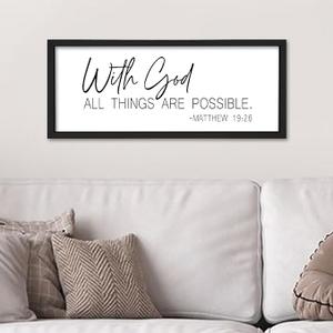 flowtorely Motivational Wall Decor Today Only Happens Once Make It Amazing Sign 32"X12" Inspirational Quote Positive Plaque Large Vintage Wood Frame for Office Encouragement Wall Hanging Art (Black)
