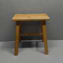 Small Wooden Stool Lightweight and Sturdy Step Stool for Adults Versatile Shoe Bench Minimalist Design for Home Decor for Garden and Makeup Use