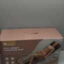 DOPICT Massage Mat, Detachable Neck Massager, Full Body Vibration Heating, Massage Pad with 10 Vibrating Motors and 9 Speed Settings for Home Office Use, Gift for Men Women Parents Christmas, Black