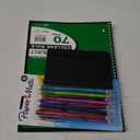Top Flight Theme Book - College Ruled 12Piece Of Pens And Small Notebook