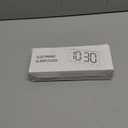 GOLOZA Digital Alarm Clocks for Bedrooms, Digital Clock with 4 Level Brightness +Off, Dual Customizable Alarms, USB Port, Power-Off Memory, Snooze, DST, 12/24H, Desk Clock for Kids Adults Elderly (Manual Time Sync)