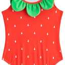 LIZENS Girls One Piece Swimwear Cute Girls Swimsuit 2-12 Bathing Suit for Kids