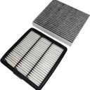 Engine & Cabin Air Filter Fit for 2021-2024 Hyundai Elantra 2.0L, 2024-2025 Hyundai Kona 1.6L 2.0L, Replace 28113-AA100 97133-L1000 28113AA100 97133L1000