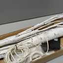 Nearly Natural 3-FT Pre-lit Artificial White Birch Tree with LED Lights, 120 Warm White LEDs for Indoor Home Dcor, Fake Lighted Birch Tree for Winter, Valentine's Day, Easter Decorations