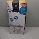 HONEY JOY Pink Kids Piano, 37-Key Kids Keyboard Piano w/ Book, Music Stand & Bench, Microphone, Lights, Portable Electronic Educational Musical Instrument, Gift for Girls Boys