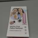 Electric Foot Callus Remover,MOWLIE Electric Foot Care Tools with Speed Controller and 60pcs Replacement Sandpaper Disk for Men Women Dead Dry Crack Skin Calluses (Blue)