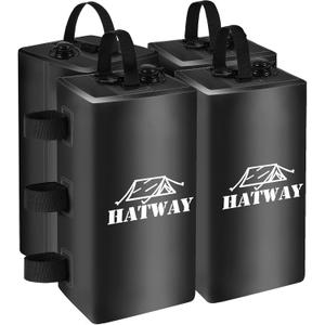 Canopy Weights,132 LBS Canopy Water Weight Bag Set of 4 Leg Weights for Pop Up Gazebo,Canopies,Tent-4 * 15L-Black